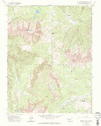 Anthracite Range 1961 topographic map thumbnail