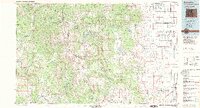 Antonito 1985 topographic map thumbnail