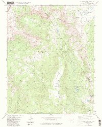 Archuleta Creek 1984 topographic map thumbnail