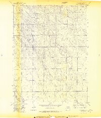 Baker Draw 1972 topographic map thumbnail