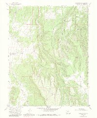 Barkelew Draw 1964 topographic map thumbnail