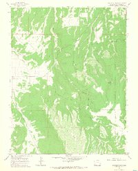 Barkelew Draw 1964 topographic map thumbnail