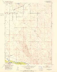 Barnesville 1950 topographic map preview