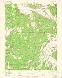 Basalt 1961 topographic map thumbnail