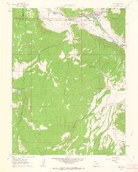 Basalt 1961 topographic map preview