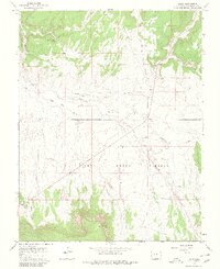 Basin 1964 topographic map preview