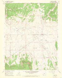 Basin 1964 topographic map preview