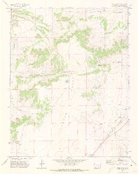 Bates Lake 1971 topographic map thumbnail