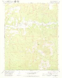 Battle Rock 1979 topographic map thumbnail
