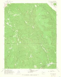 Bear Mountain 1964 topographic map thumbnail