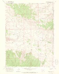 Beaver Basin 1966 topographic map preview