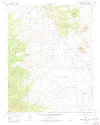 Beckwith Mountain 1958 topographic map thumbnail