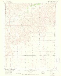 Beecher Island 1963 topographic map thumbnail