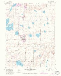 Berthoud 1960 topographic map thumbnail