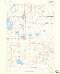 Berthoud 1960 topographic map thumbnail