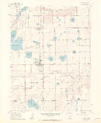 Berthoud 1960 topographic map thumbnail