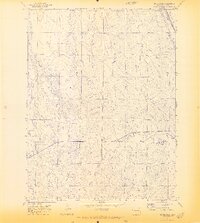 Beuck Draw 1970 topographic map preview