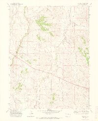 Big Gulch 1970 topographic map thumbnail