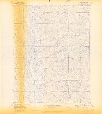 Bijou 1970 topographic map thumbnail