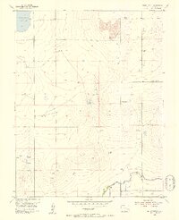 Bishop Ranch 1955 topographic map thumbnail