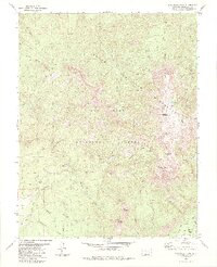 Blackhead Peak 1984 topographic map thumbnail