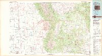 Blanca Peak 1982 topographic map thumbnail