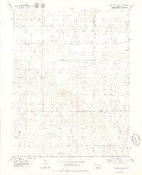 Bledsoe Ranch 1979 topographic map thumbnail