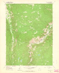 Boston Peak 1962 topographic map thumbnail