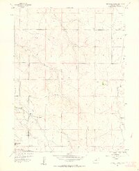 Box Elder School 1957 topographic map thumbnail