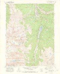 Breckenridge 1970 topographic map thumbnail