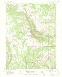 Broken Rib Creek 1974 topographic map thumbnail
