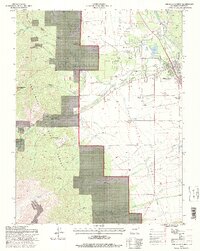Buena Vista West 1994 topographic map thumbnail