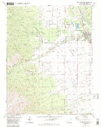 Buena Vista West 1982 topographic map thumbnail