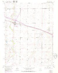 Byers 1956 topographic map thumbnail