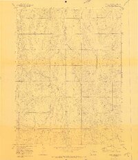 Cattle Gulch 1970 topographic map preview