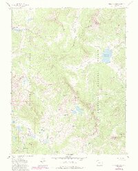Chalk Mountain 1961 topographic map thumbnail