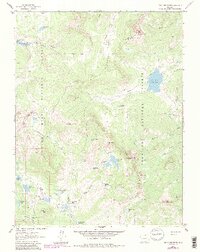 Chalk Mountain 1961 topographic map thumbnail
