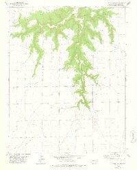 Cherry Canyon 1978 topographic map thumbnail