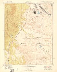 Cheyenne Mountain 1949 topographic map thumbnail