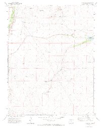 Chicos Well 1970 topographic map thumbnail