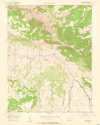 Cimarron 1956 topographic map preview