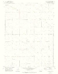 Clarkville NE 1971 topographic map thumbnail
