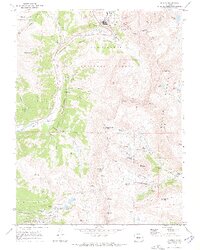 Climax 1970 topographic map thumbnail