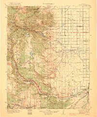Conejos 1922 topographic map thumbnail