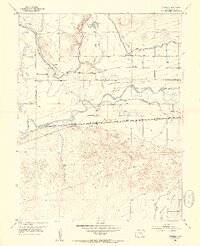 Cornelia 1953 topographic map preview
