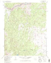 Cotopaxi 1980 topographic map thumbnail
