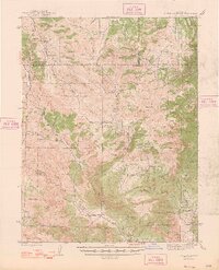 Cover Mtn. 1948 topographic map thumbnail
