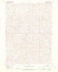Craig NW 1969 topographic map thumbnail