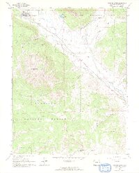 Crested Butte 1961 topographic map thumbnail