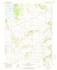 Cucharas Reservoir 1970 topographic map thumbnail